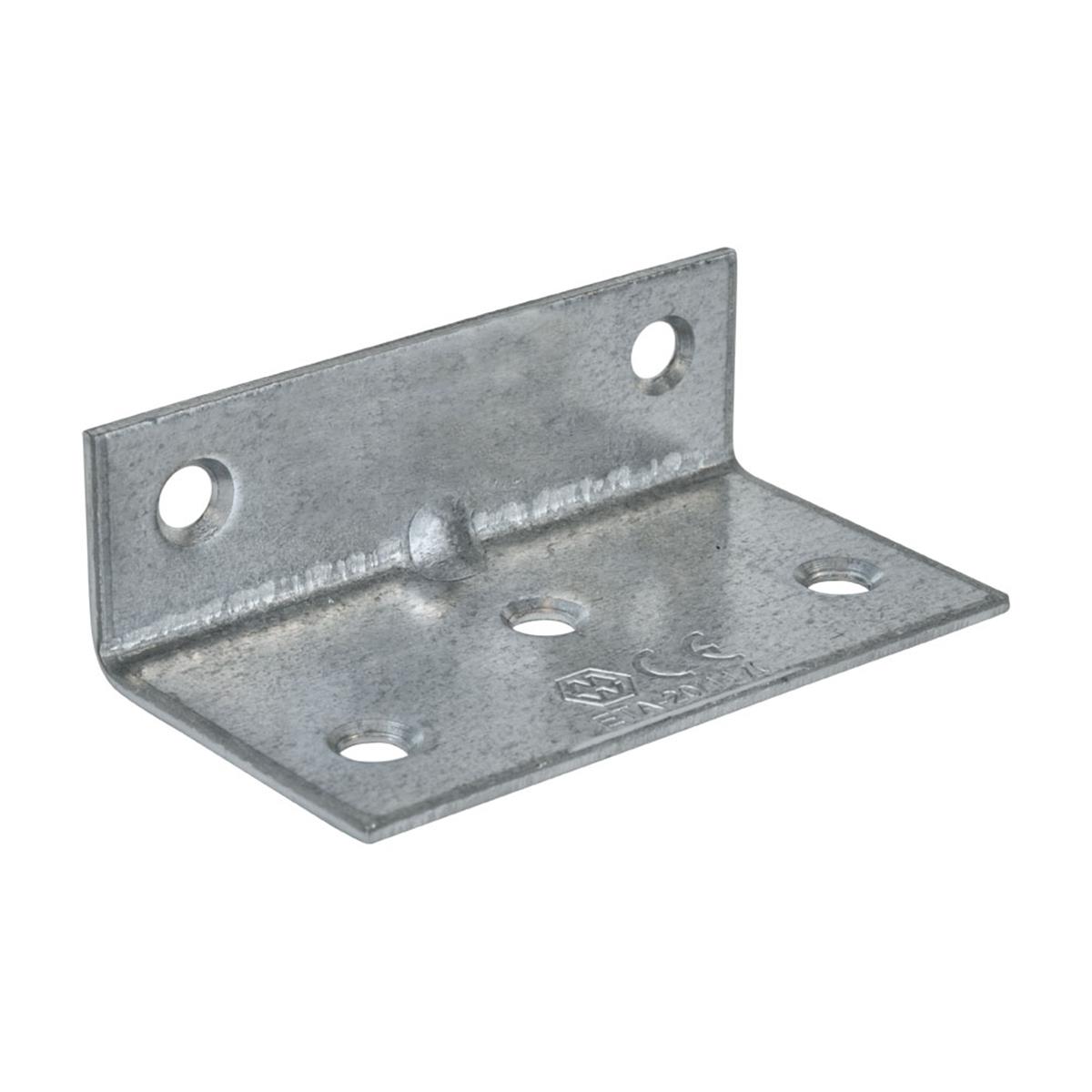 Versterkingshoek - 75 x 40 x 25 mm - Verzinkt