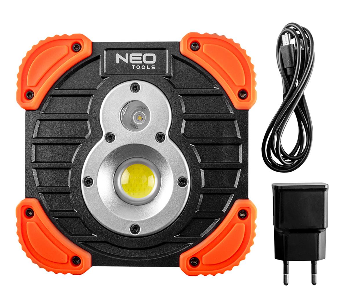 NEO - Werklamp - 1000lm, CREE XPG LED op Accu