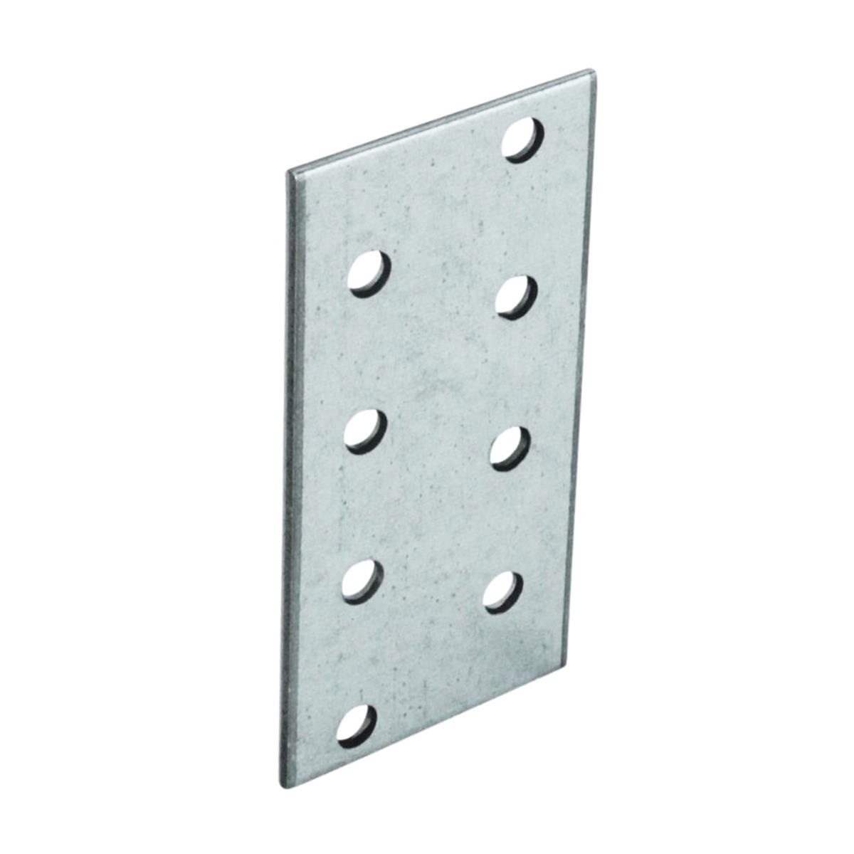 Koppelplaat - 40 x 80 x 2 mm - Verzinkt Koppelplaat - 40 x 80 x 2 mm - Verzinkt
