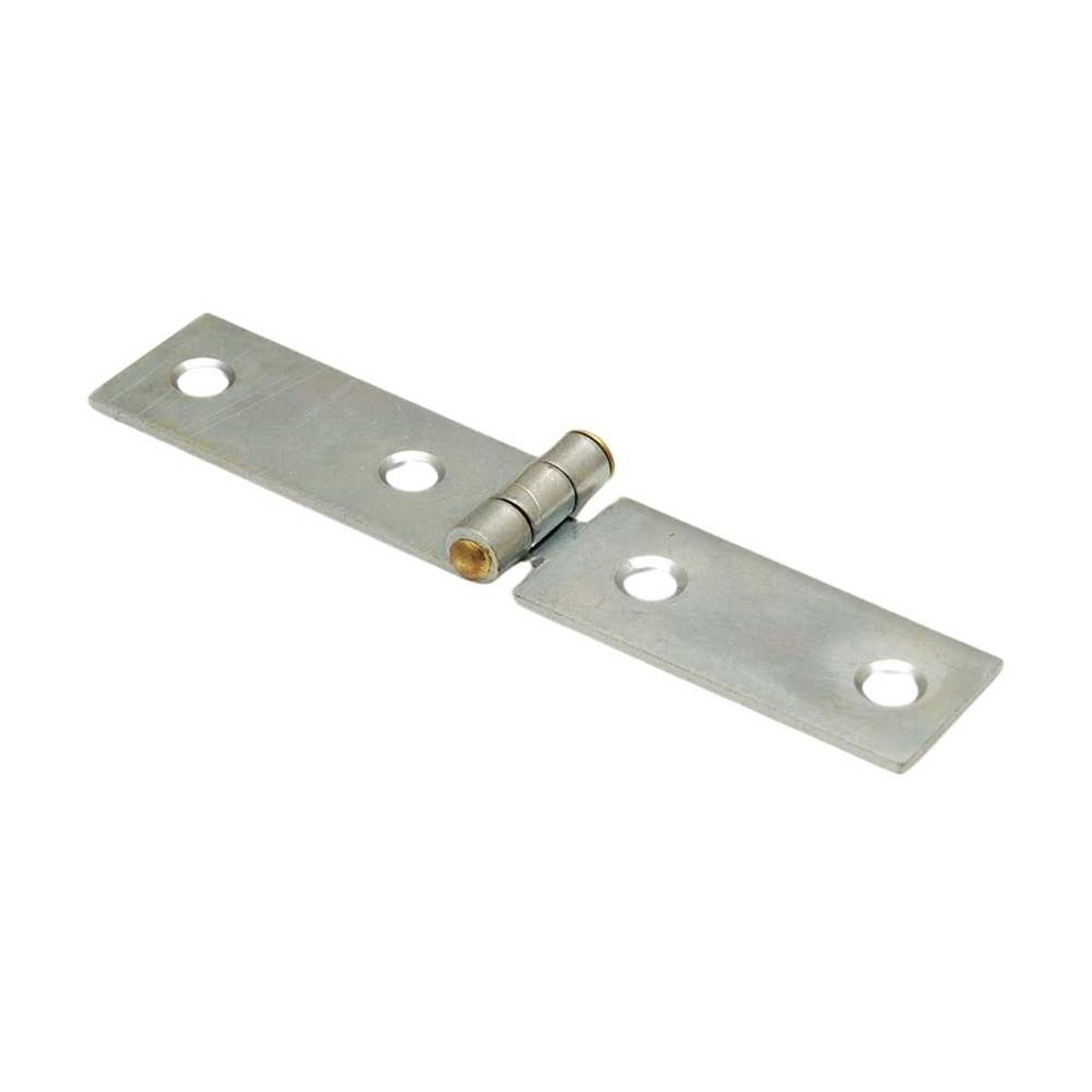 Klepscharnier - 20x80mm - Vaste stalen pen - Staal - Verzinkt Klepscharnier - 20x80mm - Vaste stalen pen - Staal - Verzinkt