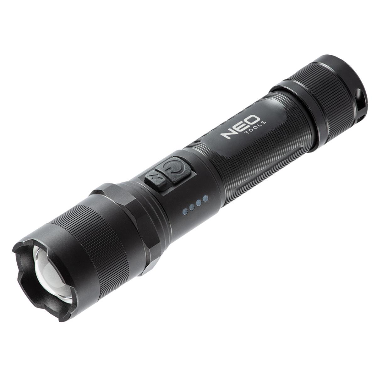 NEO - Zaklamp - OSRAM P9 LED 1000lm op Accu