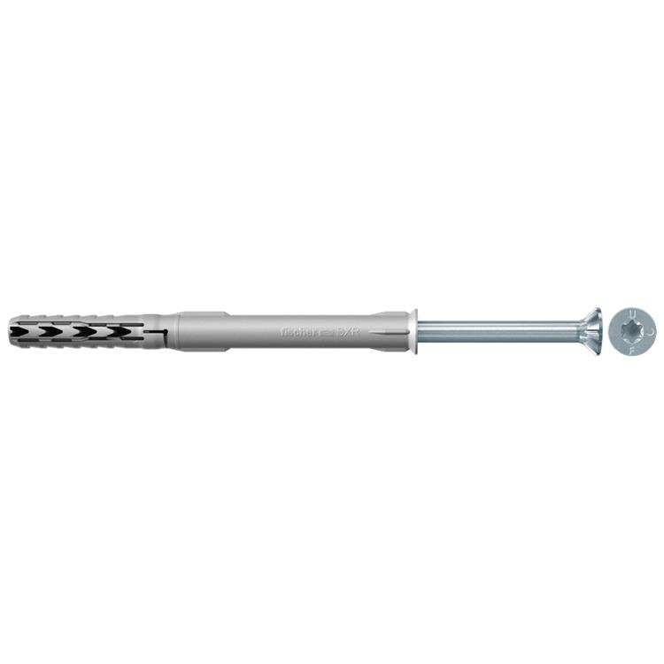 Fischer - S x R - Constructie-/kozijnplug - 10 x 100mm (50 stuks)