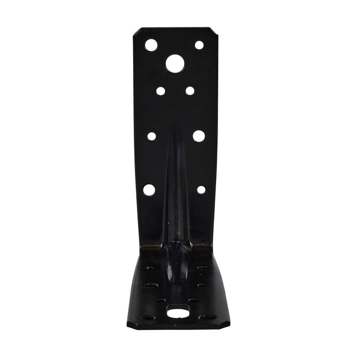 Hoekanker Ril - 125 x 125 x 46 x 2.5 mm - Zwart Hoekanker Ril - 125 x 125 x 46 x 2.5 mm - Zwart