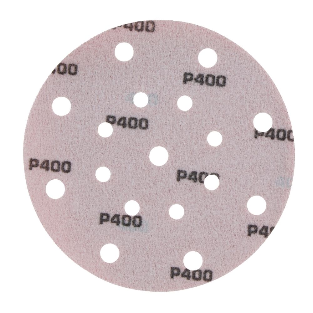 Radix - Schuurschijf - Pro - Klittenband 150 mm - P400 – 17 stofgaten (50 stuks) Radix - Schuurschijf - Pro - Klittenband 150 mm - P400 – 17 stofgaten (50 stuks)