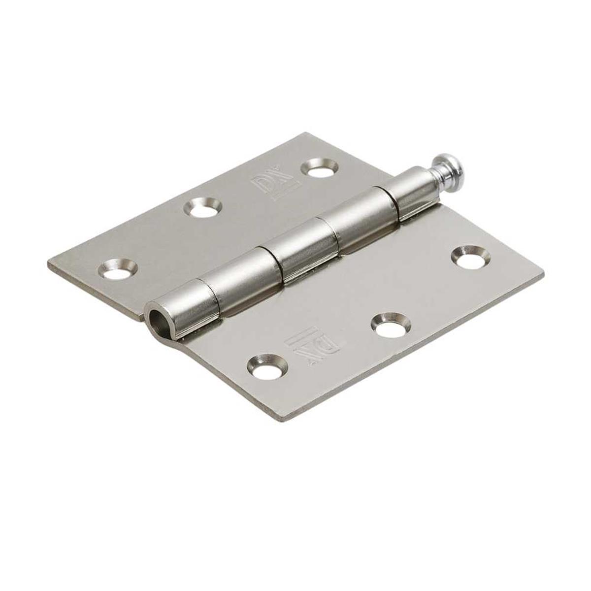 Scharnier - Rechte hoeken - 76x76mm - Losse verzinkte pen - Staal - Verzinkt Scharnier - Rechte hoeken - 76x76mm - Losse verzinkte pen - Staal - Verzinkt