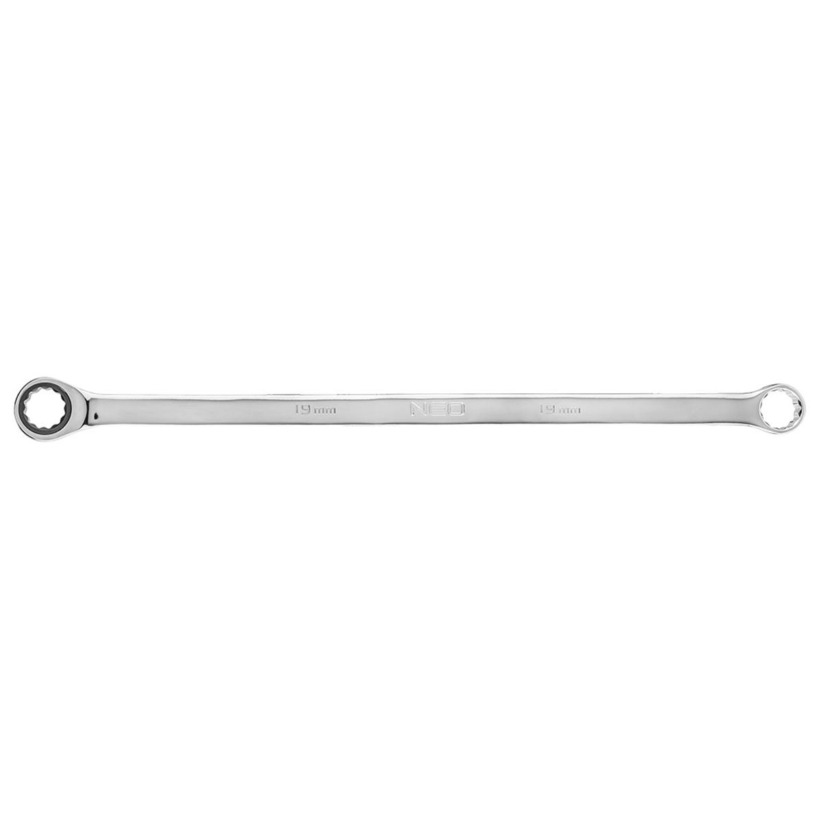 NEO - Ring Ratelsleutel - 19mm Zeer Lang