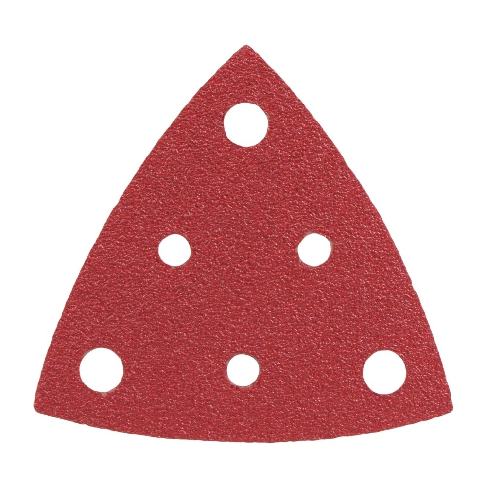 Radix - Driehoek Schuurvel - Pro - 82 x 82 x 82 mm - P80 – 6 stofgaten (50 stuks) Radix - Driehoek Schuurvel - Pro - 82 x 82 x 82 mm - P80 – 6 stofgaten (50 stuks)