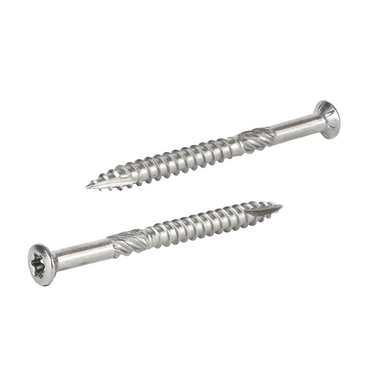 Radix - Vlonder - Tuinhout schroeven - Torx 5,0x60mm - T25 - RVS (100 stuks)