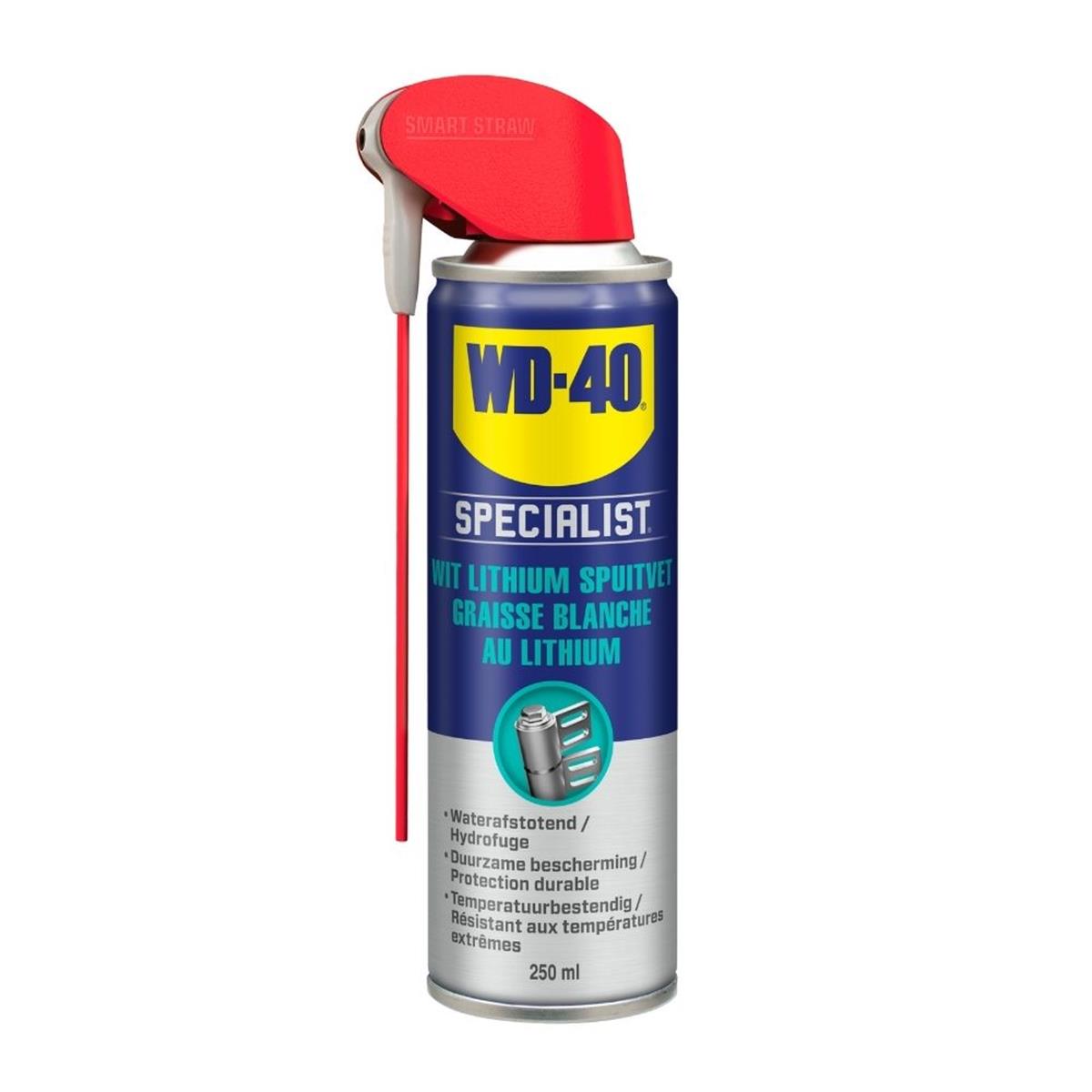WD-40 - Specialist - Wit Lithium Spuitvet (250ml)