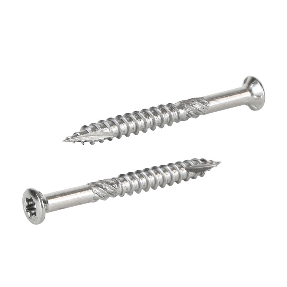 Radix - Vlonder - Tuinhout schroeven - Torx 5,0x50mm - T25 - RVS (2400 stuks) VOLLE DOOS!