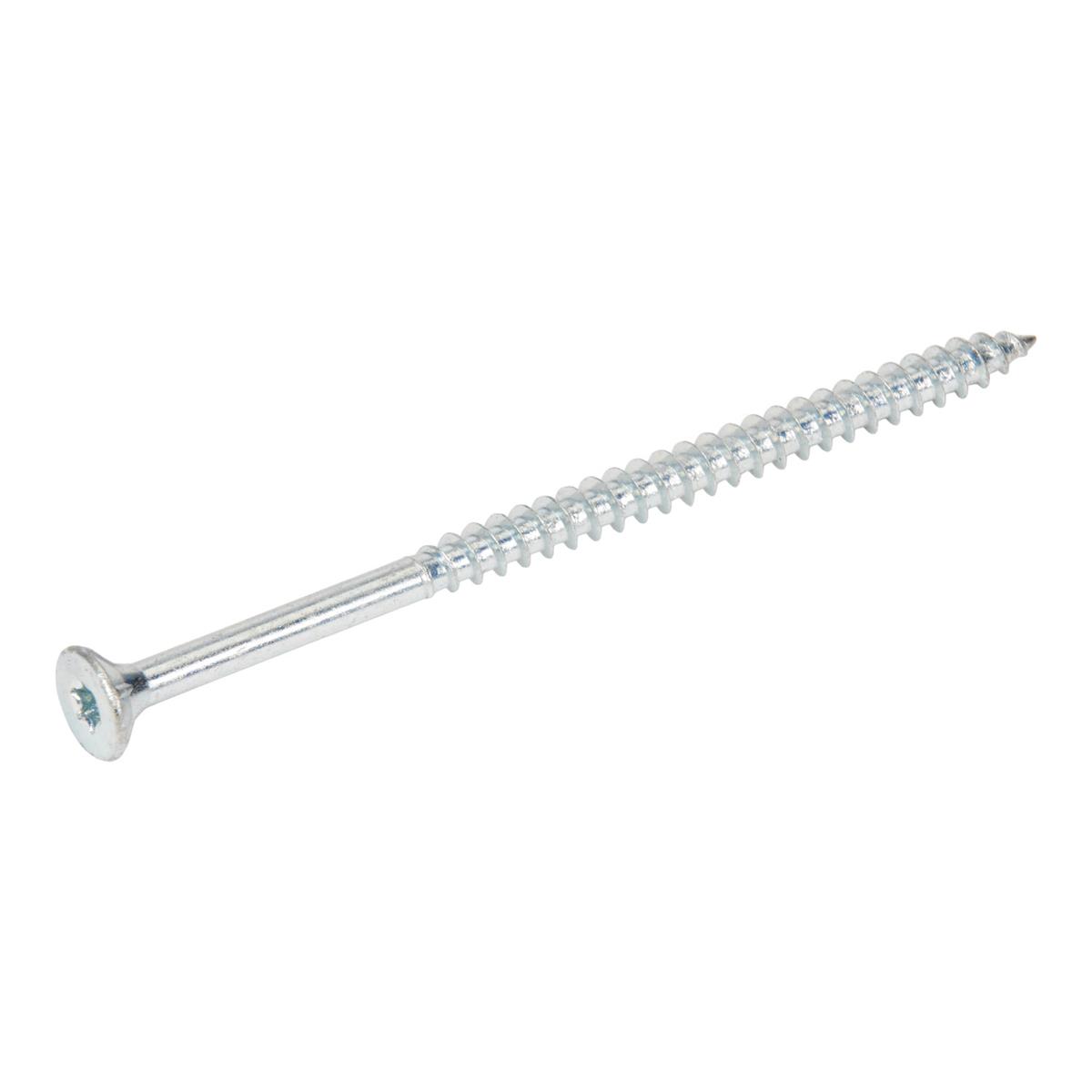 Stark - Torx 20 Spaanplaatschroeven + snijpunt - 5x80mm - Verzinkt - Deeldraad (200 stuks)