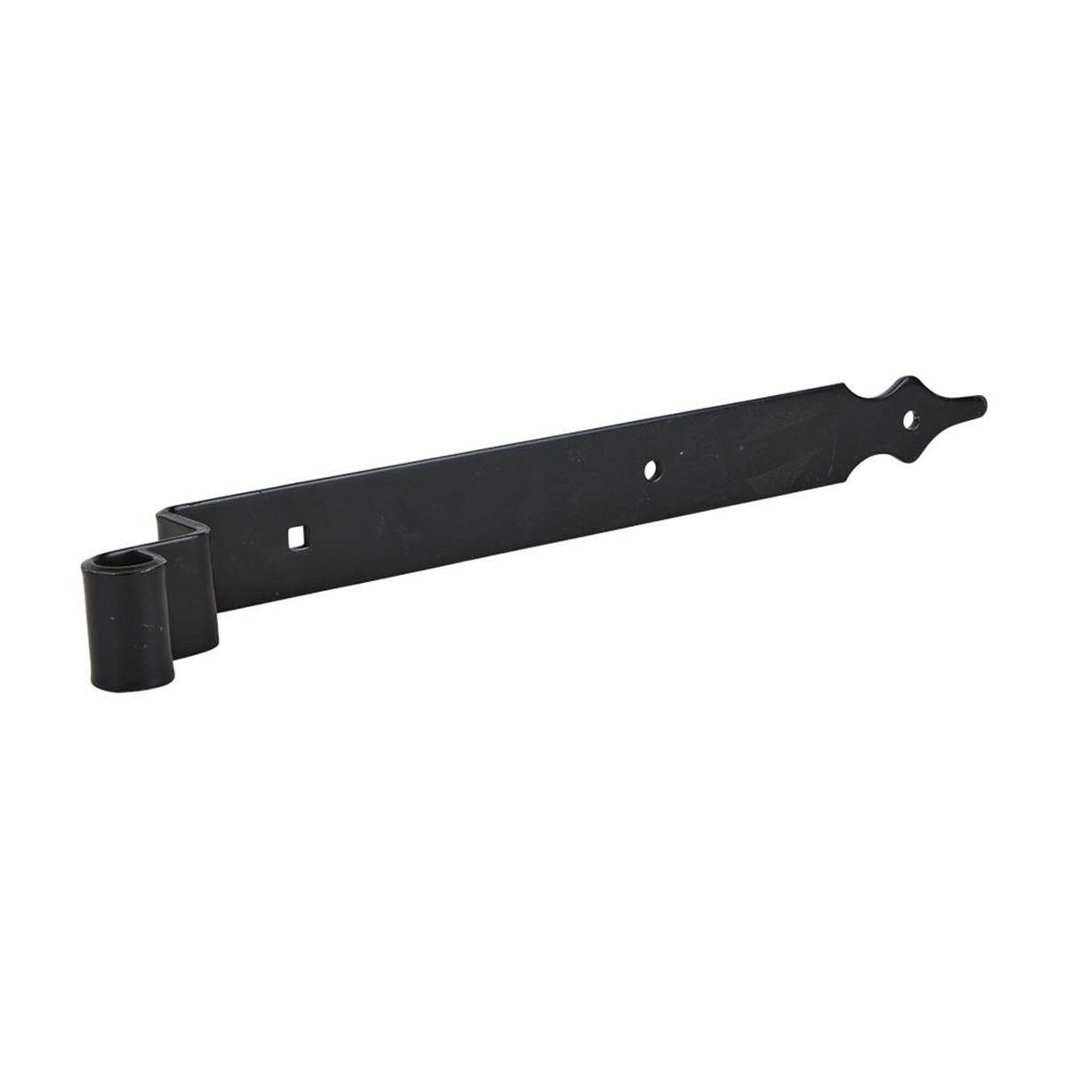 Duimheng - Bocht rustica - Voor 16 mm duim - 45 cm - Zwart