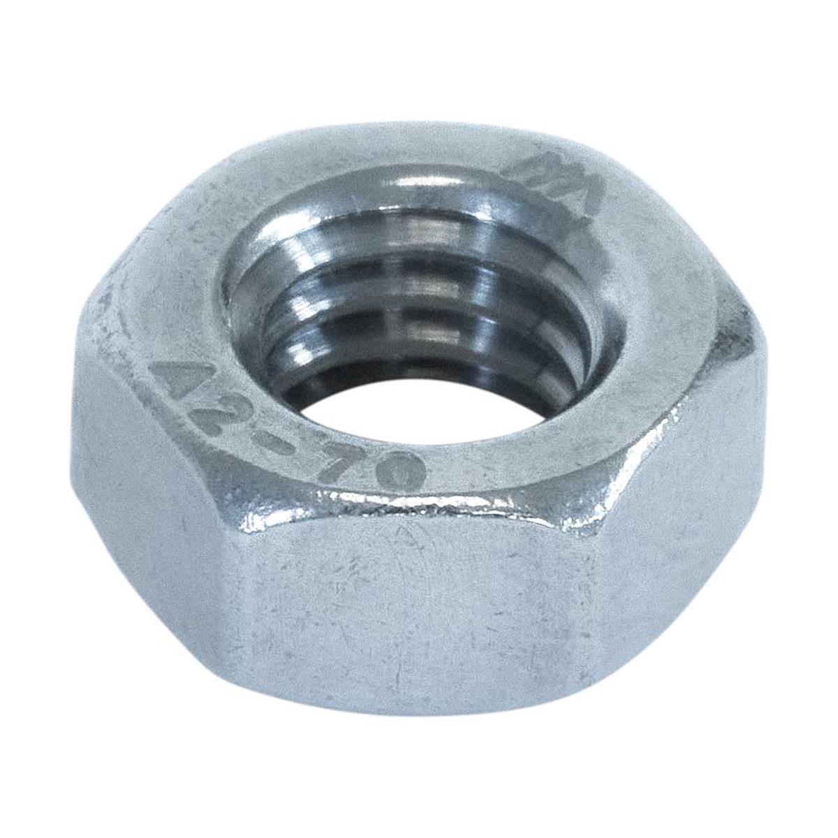 Zeskantmoer M16 - RVS - Klasse 8 - DIN 934 (100 stuks) Zeskantmoer M16 - RVS - Klasse 8 - DIN 934 (100 stuks)