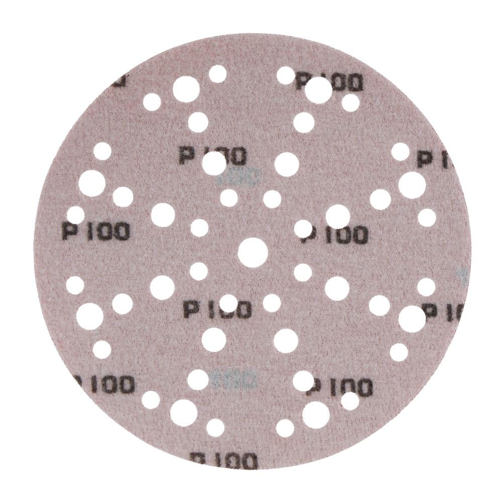 Radix - Schuurschijf - Pro - Klittenband 150 mm - P100 – 49 stofgaten (50 stuks)