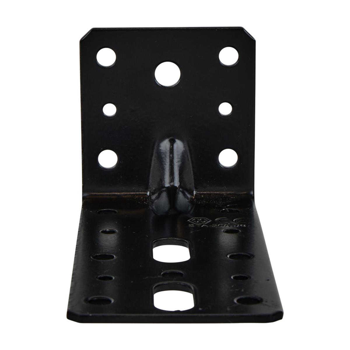 Hoekanker Ril - 60 x 120 x 60 x 2.5 mm - Zwart Hoekanker Ril - 60 x 120 x 60 x 2.5 mm - Zwart