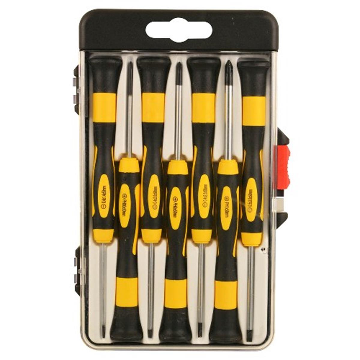 TOPEX - Precisie schroevendraaierset - 7-delig