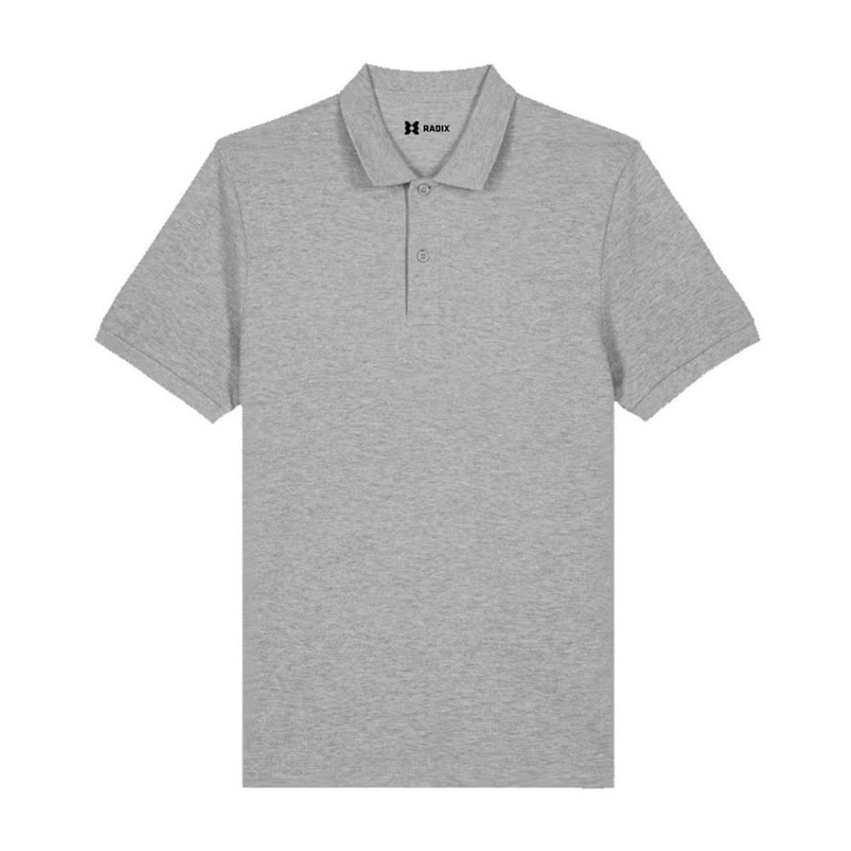 Radix - Polo - Heren - Kleur Grijs - Maat M