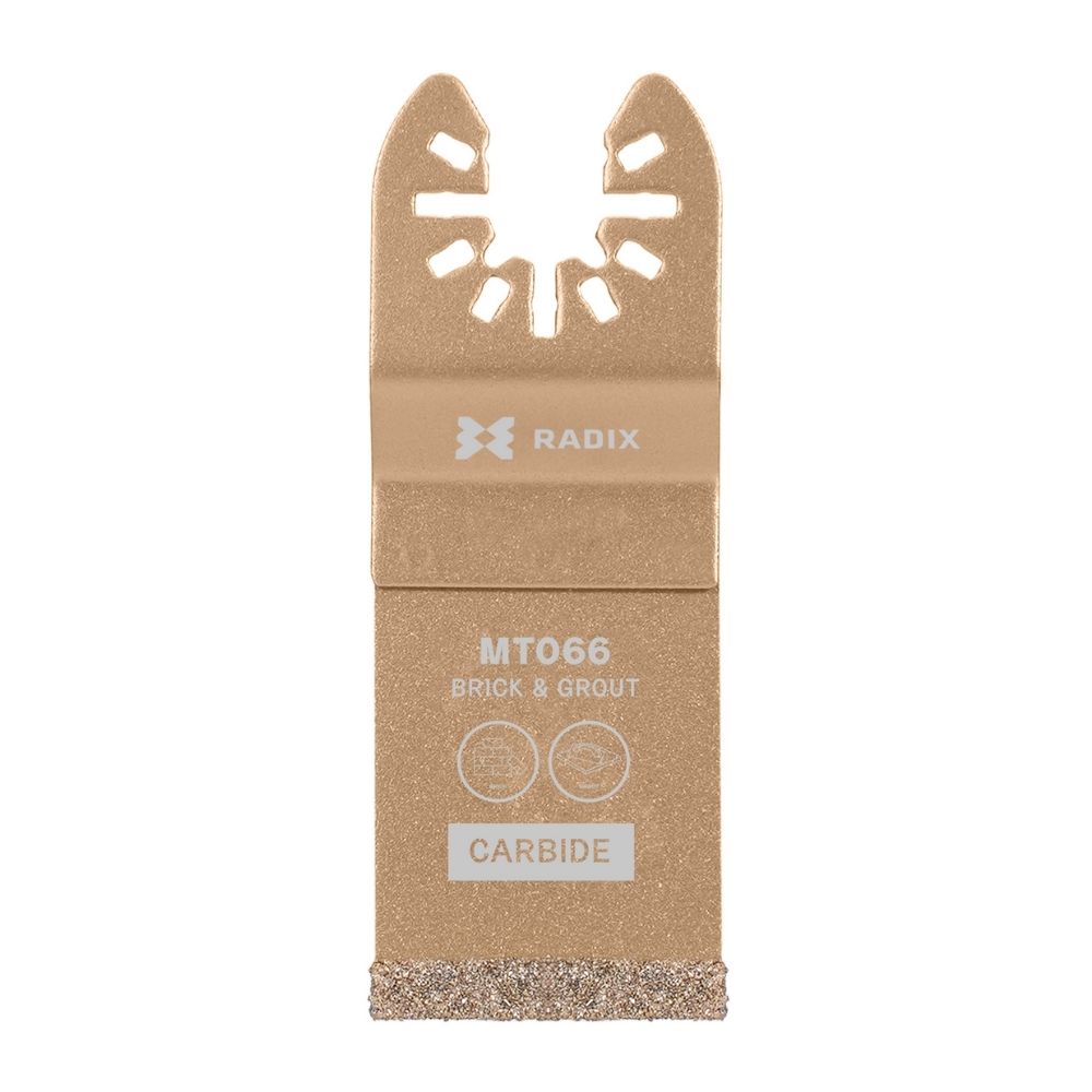 Radix - Multitool zaagblad - Carbide - 40x34mm - 40-50 Grit Radix - Multitool zaagblad - Carbide - 40x34mm - 40-50 Grit