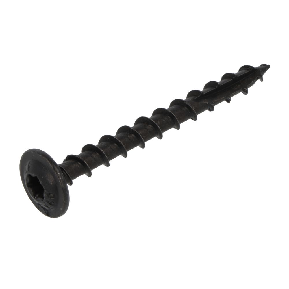 Blackline - Tellerkopschroef - TX-30 - 6 x 40mm - Zwart - Voldraad (50 stuks) Blackline - Tellerkopschroef - TX-30 - 6 x 40mm - Zwart - Voldraad (50 stuks)