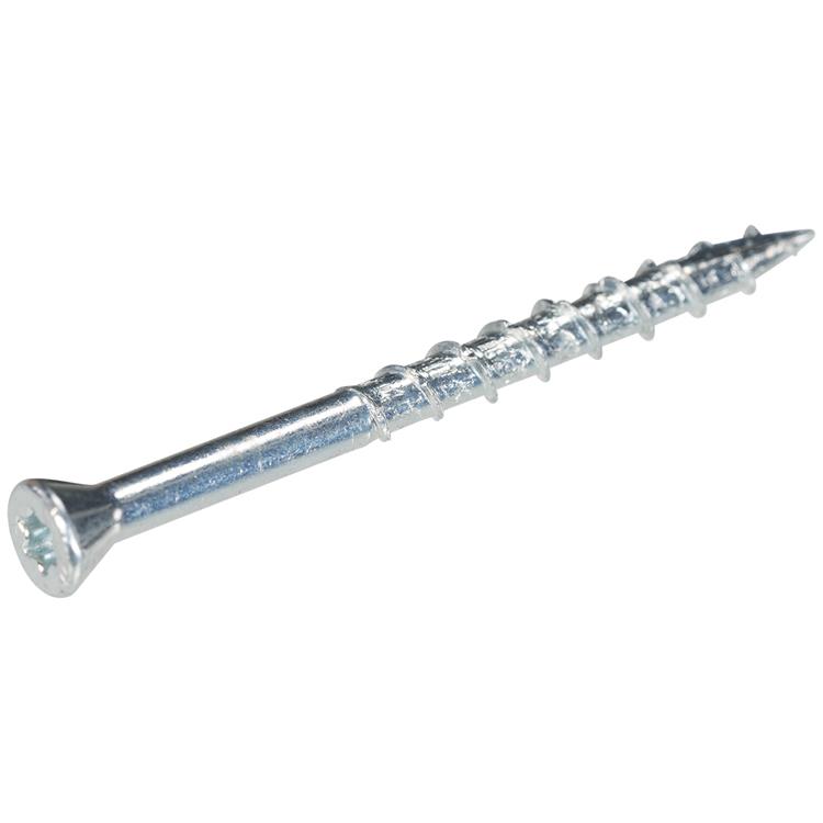 Woodies - Glaslatschroeven - Torx 10 Platverzonken kop - 3,5 x 40mm - Deeldraad - RVS-410 (200 stuks)