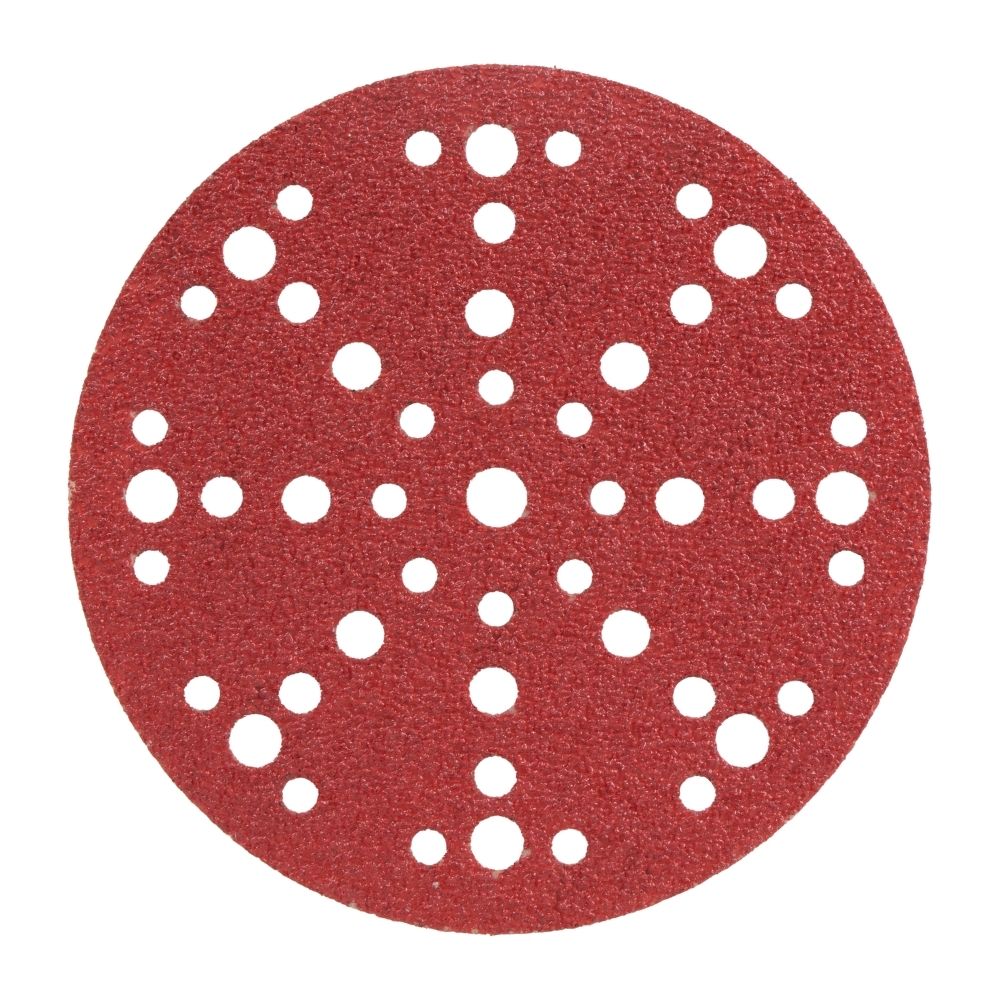 Radix - Schuurschijf - Pro - Klittenband 150 mm - P40 – 49 stofgaten (50 stuks)