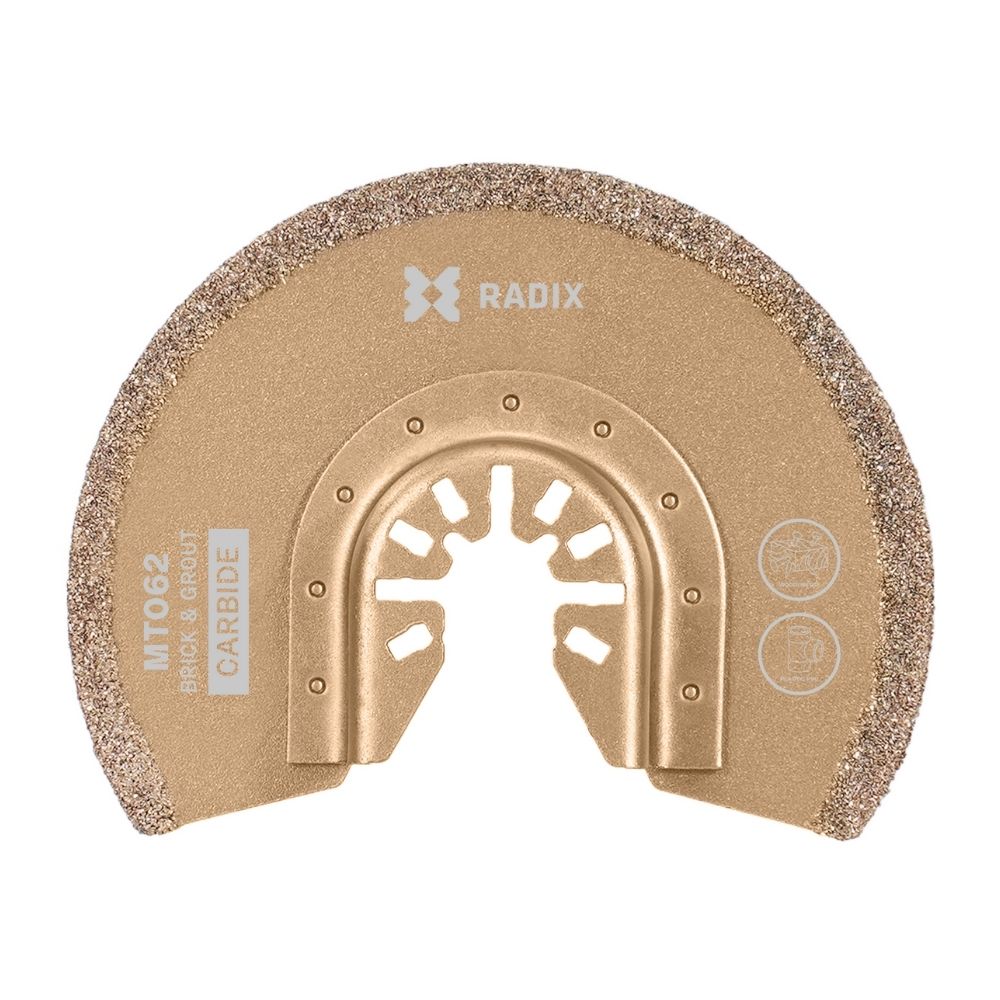 Radix - Multitool zaagblad - Carbide segment - Ø93mm - 50-60 grit