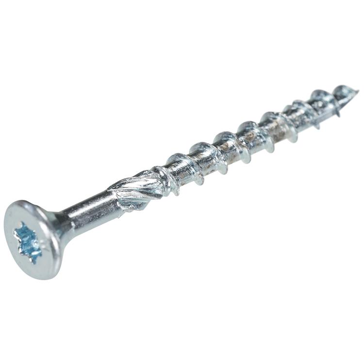 Woodies - schroeven Ultimate - Torx 25 Platkop - 4,5 x 35mm - Deeldraad - Verzinkt (200 stuks)