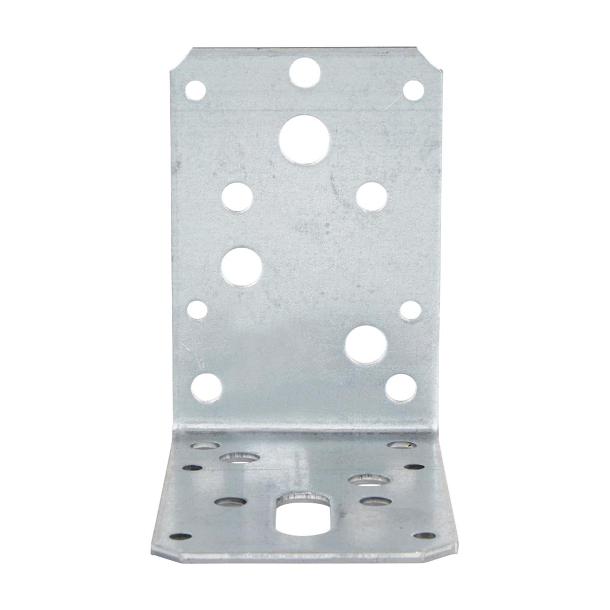 Hoekanker Vlak - 90 x 90 x 60 x 2.5 mm - Verzinkt Hoekanker Vlak - 90 x 90 x 60 x 2.5 mm - Verzinkt