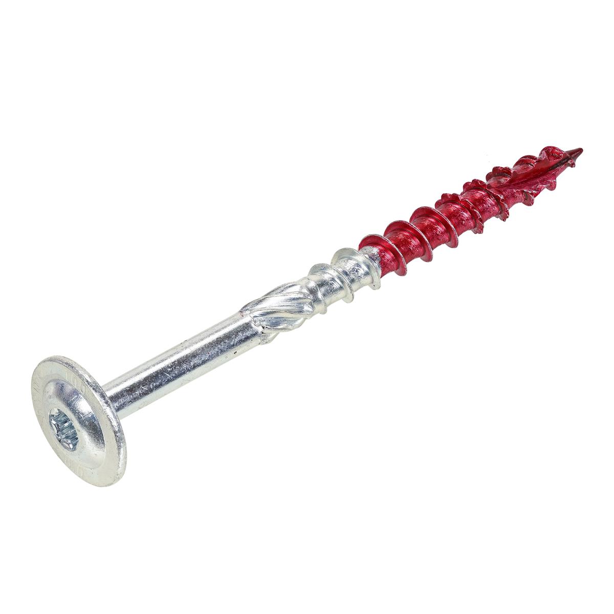 Rotadrill - Houtbouwschroef - Torx 40 Tellerkop - 8 x 100mm - Deeldraad - Verzinkt (20 stuks)