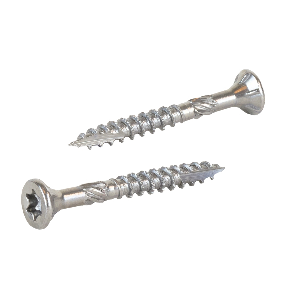 Radix Torx 20 Spaanplaatschroef - Platkop + Snijpunt - 3,5 x 30mm - RVS - Voldraad (200 stuks)