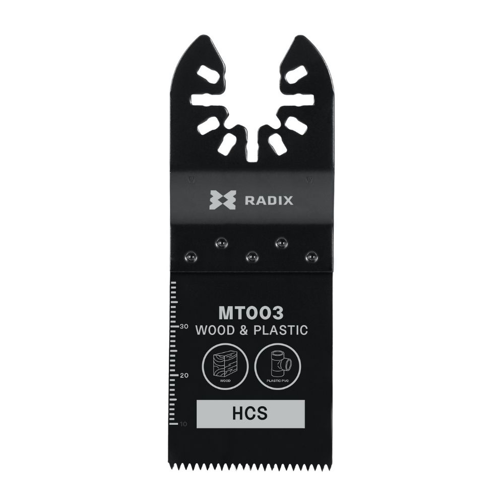 Radix - Multitool zaagblad - HCS - 14 tanden (1.8mm) - Geslepen - 40x34mm