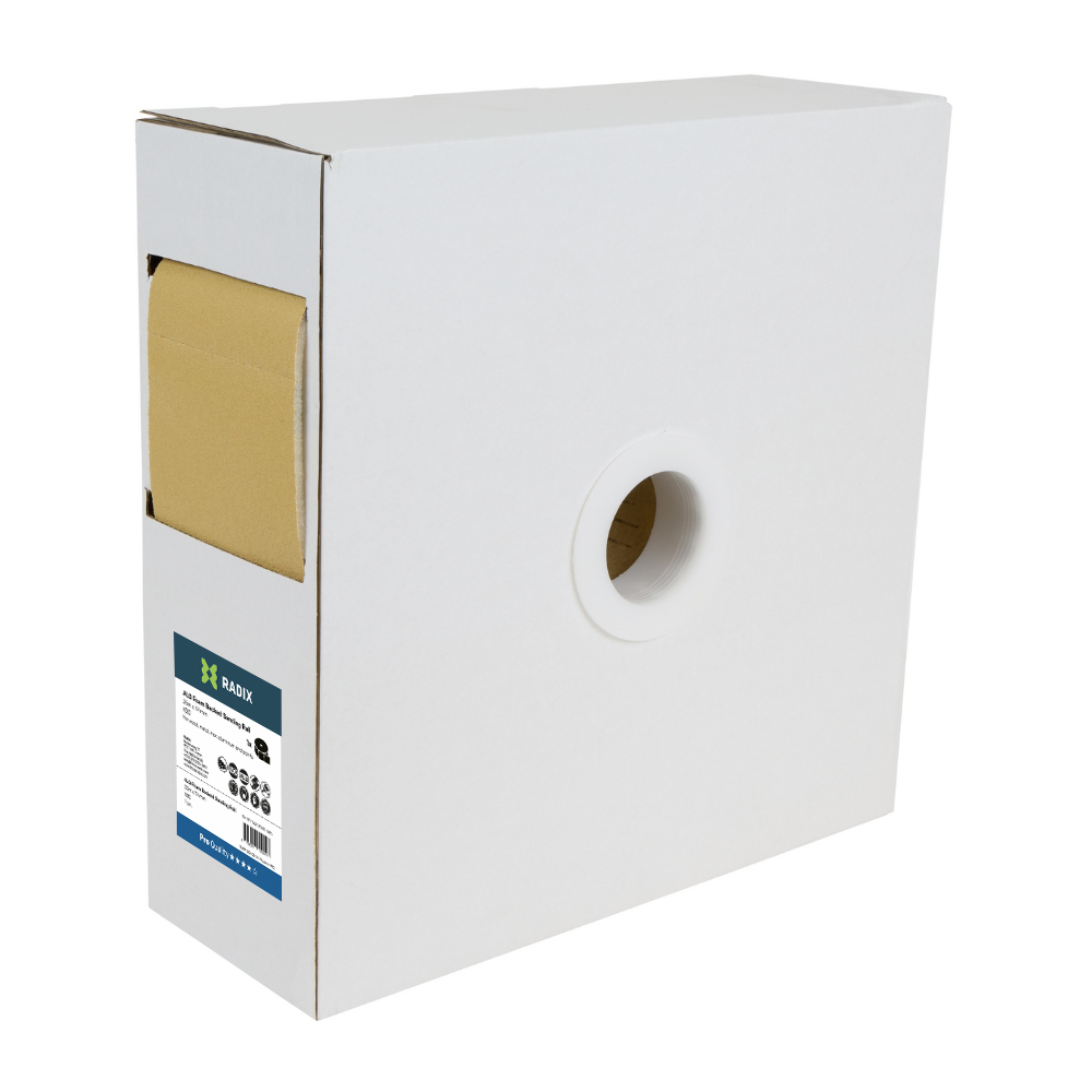 Radix - Schuurpapier rol met foamrug - Pro - 25m x 114 mm - P80 Radix - Schuurpapier rol met foamrug - Pro - 25m x 114 mm - P80