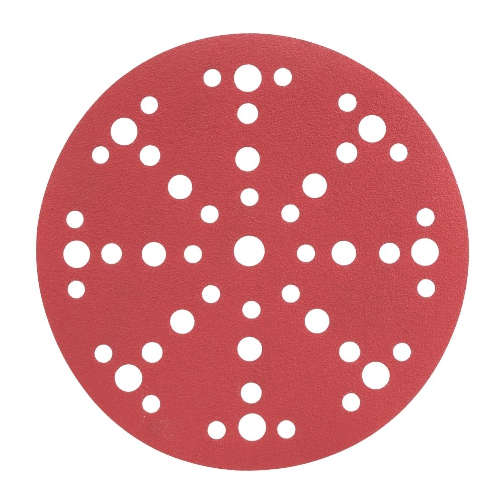 Radix - Schuurschijf - Pro - Klittenband 150 mm - P120 – 49 stofgaten (50 stuks)