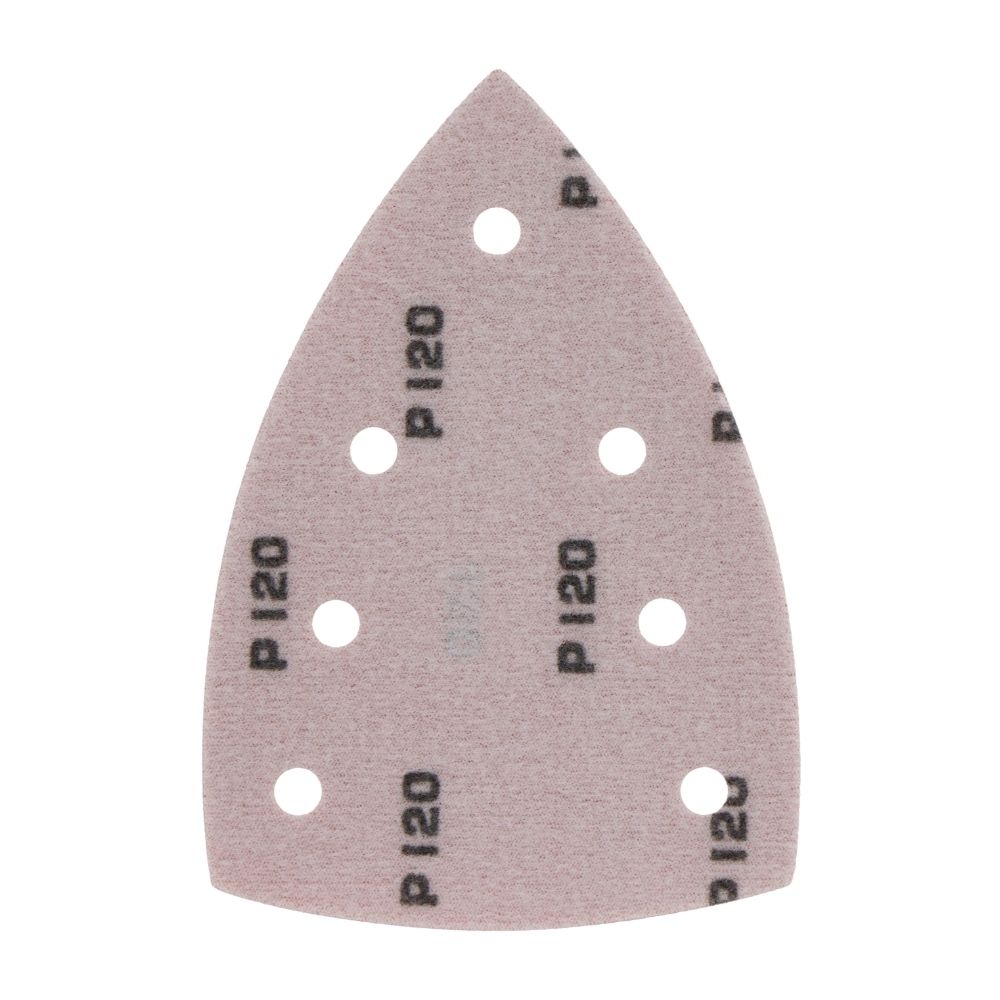 Radix - Schuurpapier - Pro - 100 x 150 mm - P120 – 7 stofgaten (50 stuks) Radix - Schuurpapier - Pro - 100 x 150 mm - P120 – 7 stofgaten (50 stuks)