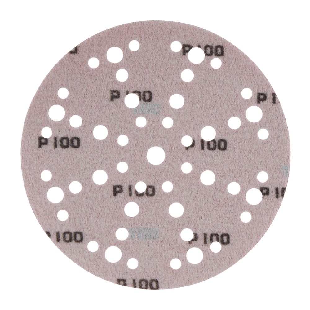 Radix - Schuurschijf - Pro - Klittenband 150 mm - P100 – 49 stofgaten (10 stuks) Radix - Schuurschijf - Pro - Klittenband 150 mm - P100 – 49 stofgaten (10 stuks)