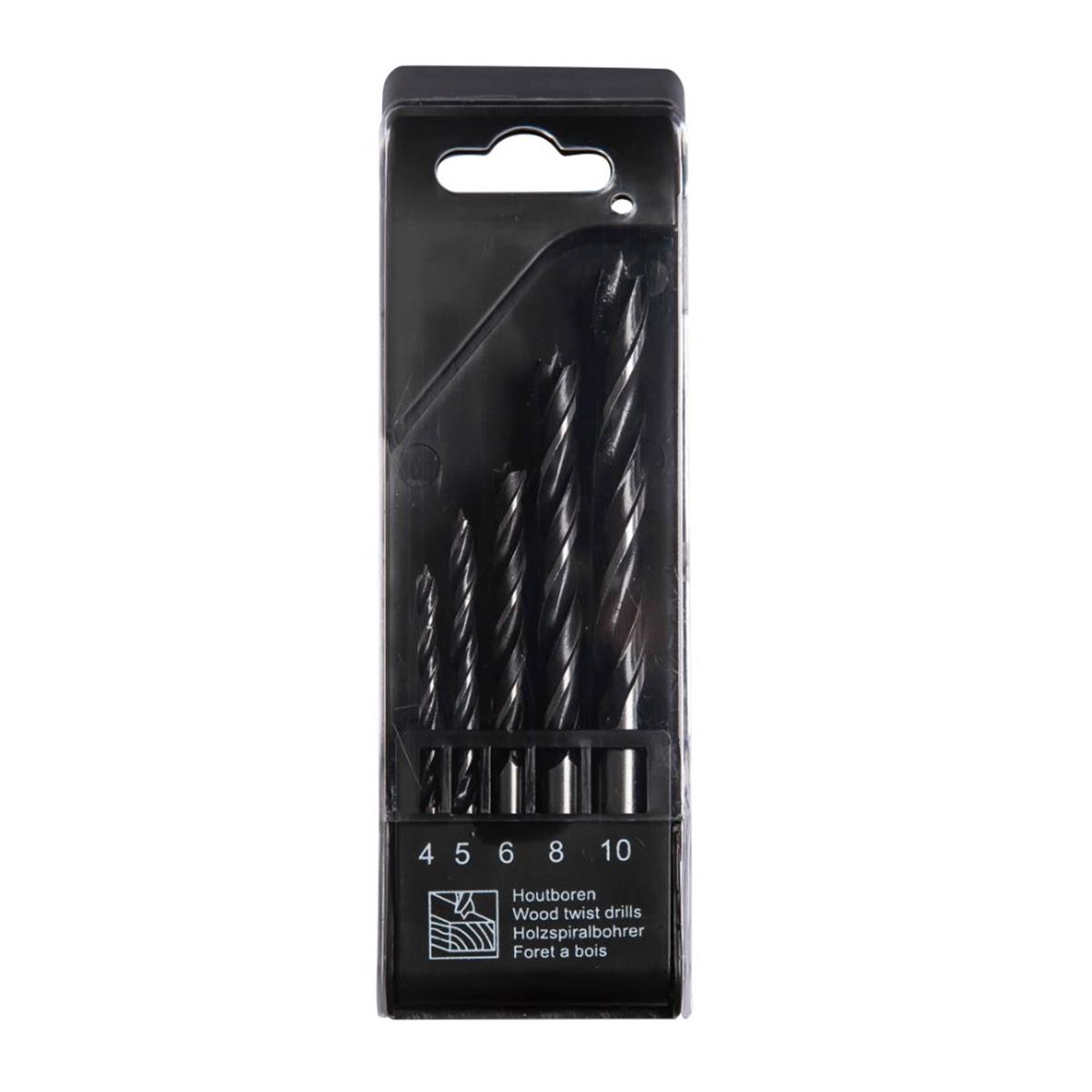 Radix - Uni Machinale Houtborenset - Kunststof - 4-5-6-8-10 mm (5-delig)