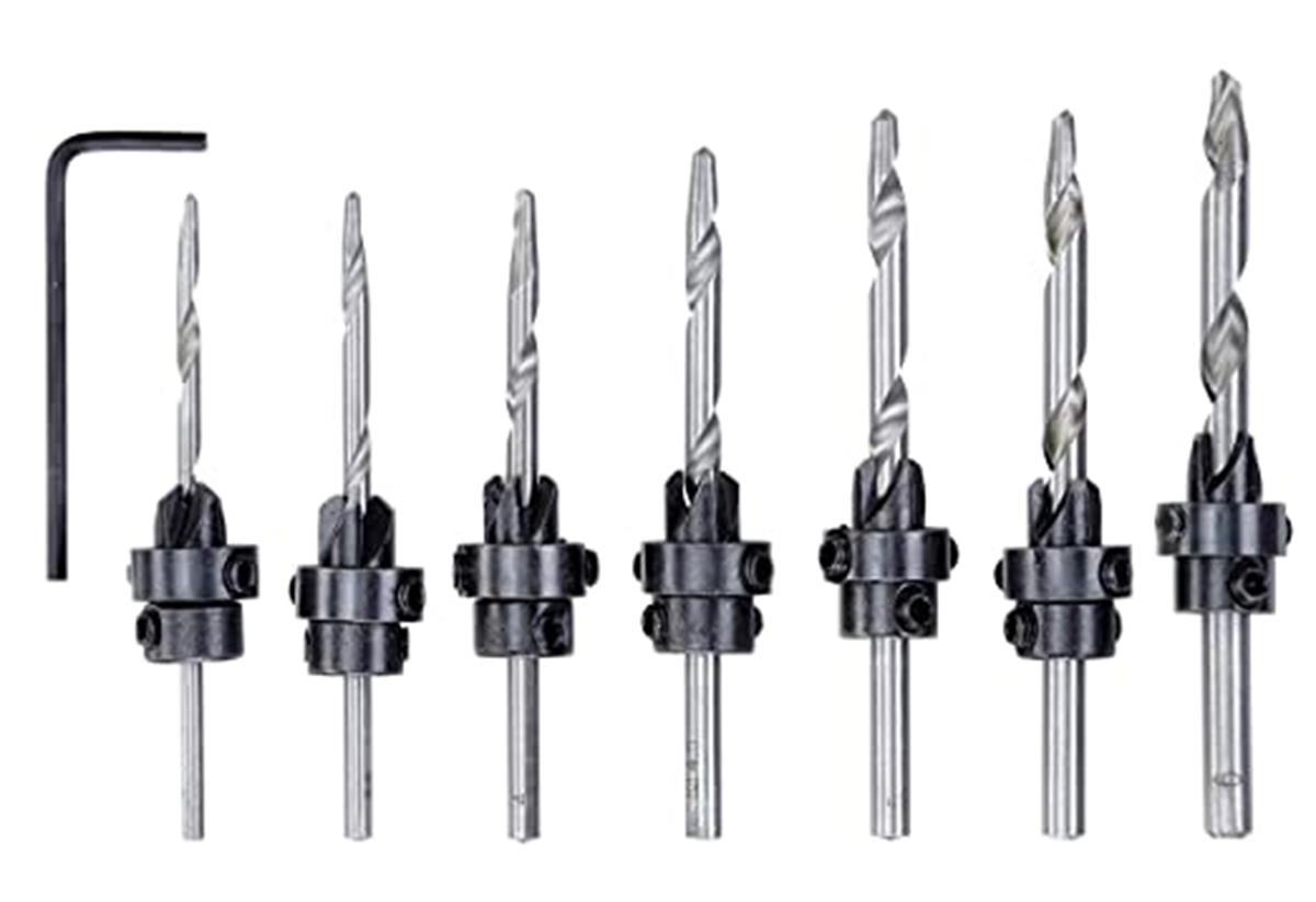 KWB - Opsteek- Verzinkborenset - 8-delig KWB - Opsteek- Verzinkborenset - 8-delig