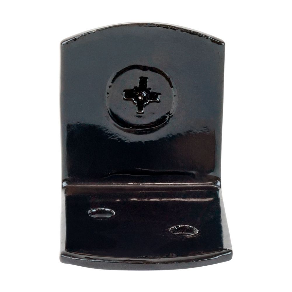 L-beslag/ L-steun met schroef Zwart (1 stuk) L-beslag/ L-steun met schroef Zwart (1 stuk)