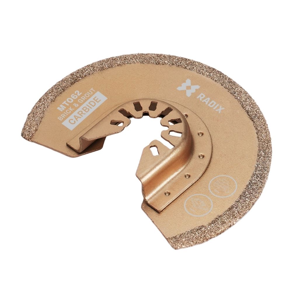 Radix - Multitool zaagblad - Carbide segment - Ø93mm - 50-60 grit Radix - Multitool zaagblad - Carbide segment - Ø93mm - 50-60 grit