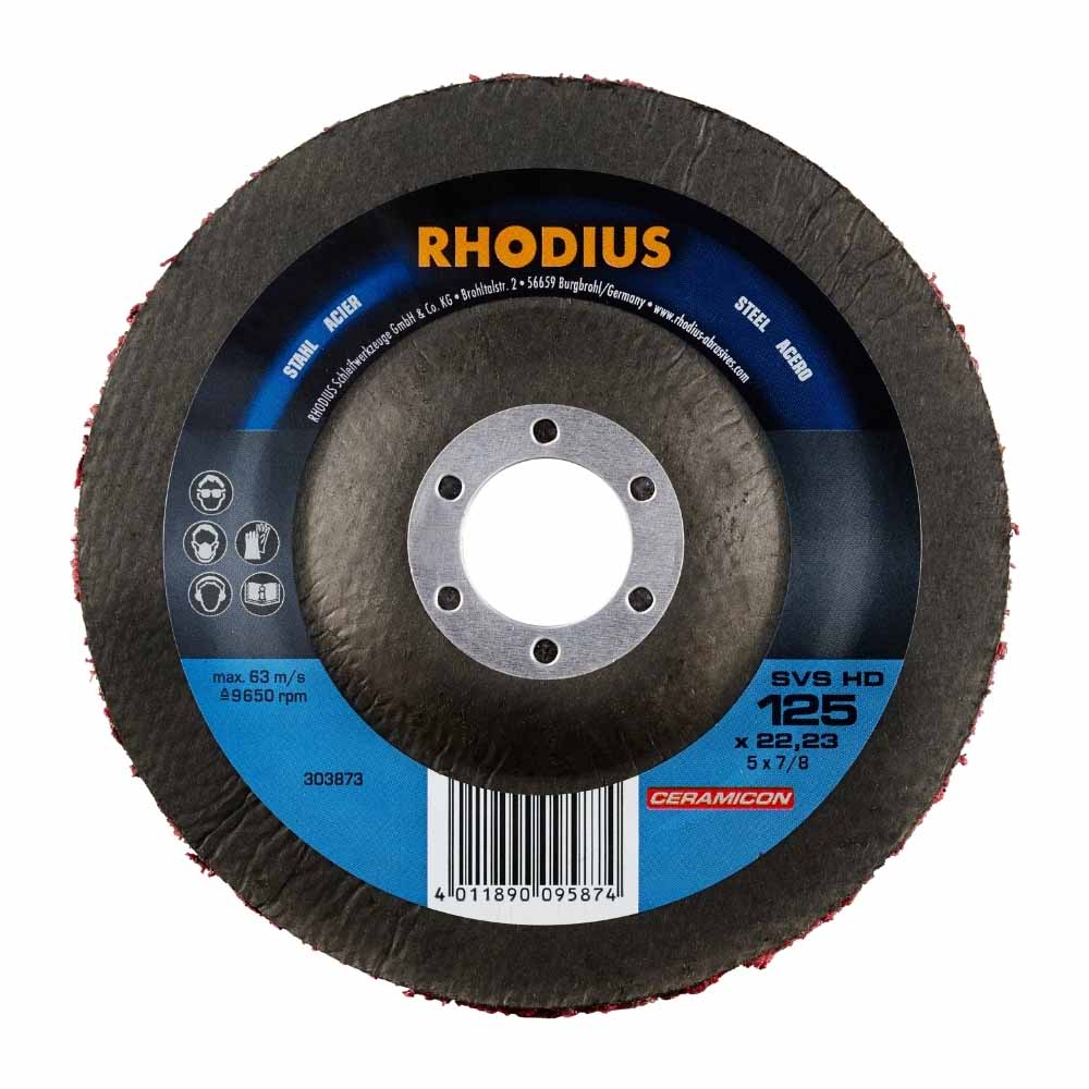 Rhodius - Reinigingsvlies - Premium - 125 x 22,23 mm - SVS HD