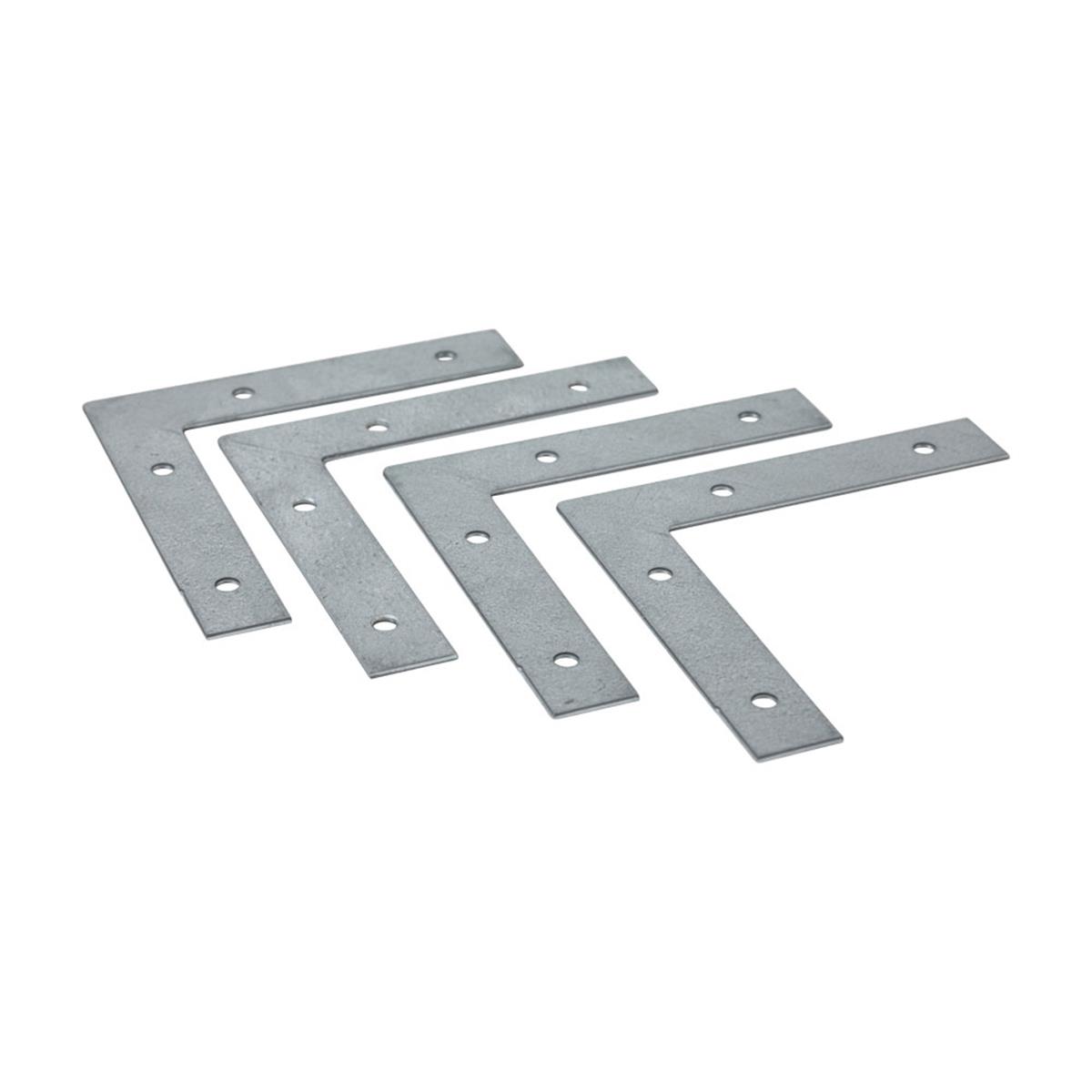 Raamhoeken - 100 mm - Verzinkt (4 stuks)