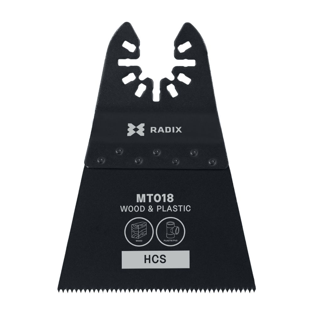 Radix - Multitool zaagblad - HCS - 18 tanden (1.4mm) - Gefreesd - 40x69mm