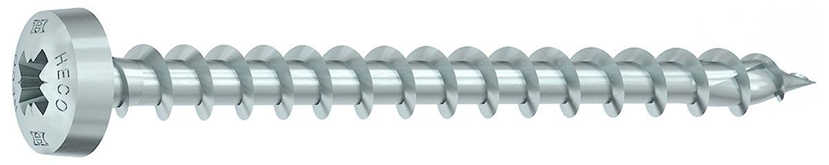 Heco Topix-Plus Schroeven - Pozidrive rondkop - 4x 15mm - Voldraad (200 stuks)