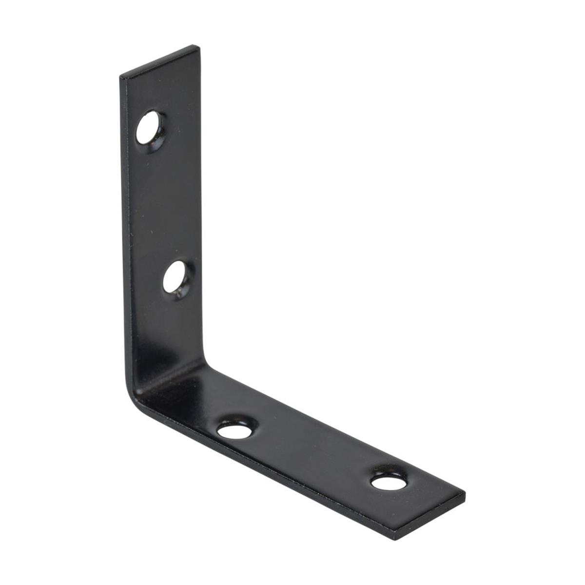 Stoelhoek - 55 mm - Zwart (4 stuks) Stoelhoek - 55 mm - Zwart (4 stuks)