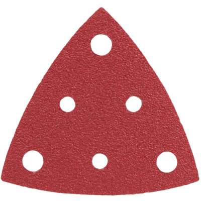 Driehoek schuurvellen