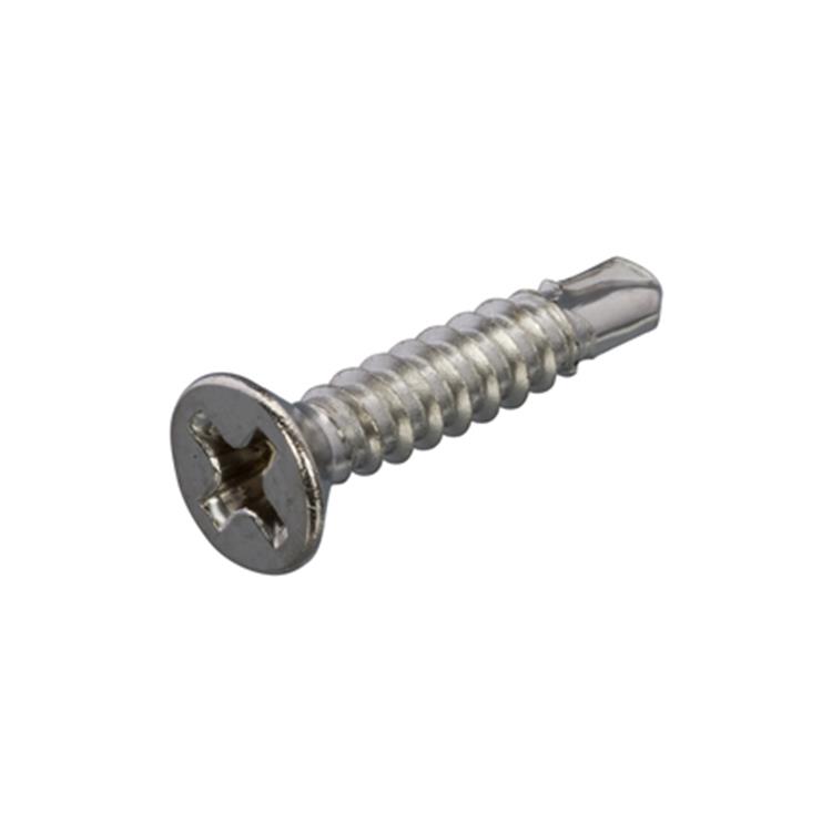Zelfborende Plaatschroeven - Phillips 2 Platkop - 4,2 x 25mm - Voldraad - RVS (200 stuks) Zelfborende Plaatschroeven - Phillips 2 Platkop - 4,2 x 25mm - Voldraad - RVS (200 stuks)