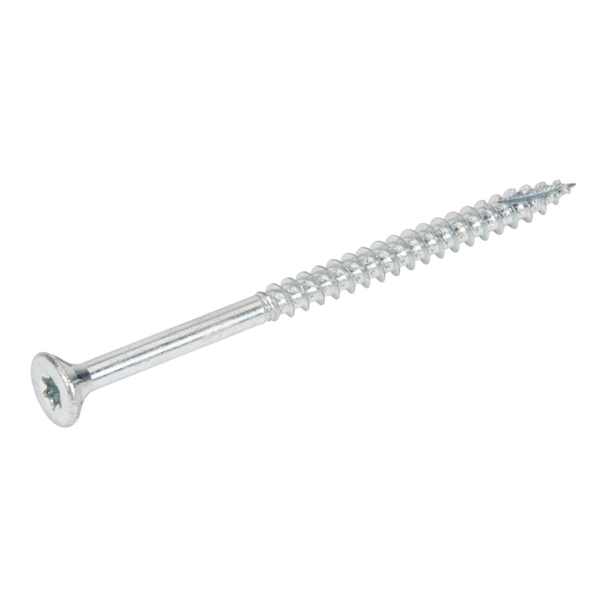 Stark - Torx 20 Spaanplaatschroeven + snijpunt - 4,5x80mm - Verzinkt - Deeldraad (200 stuks)