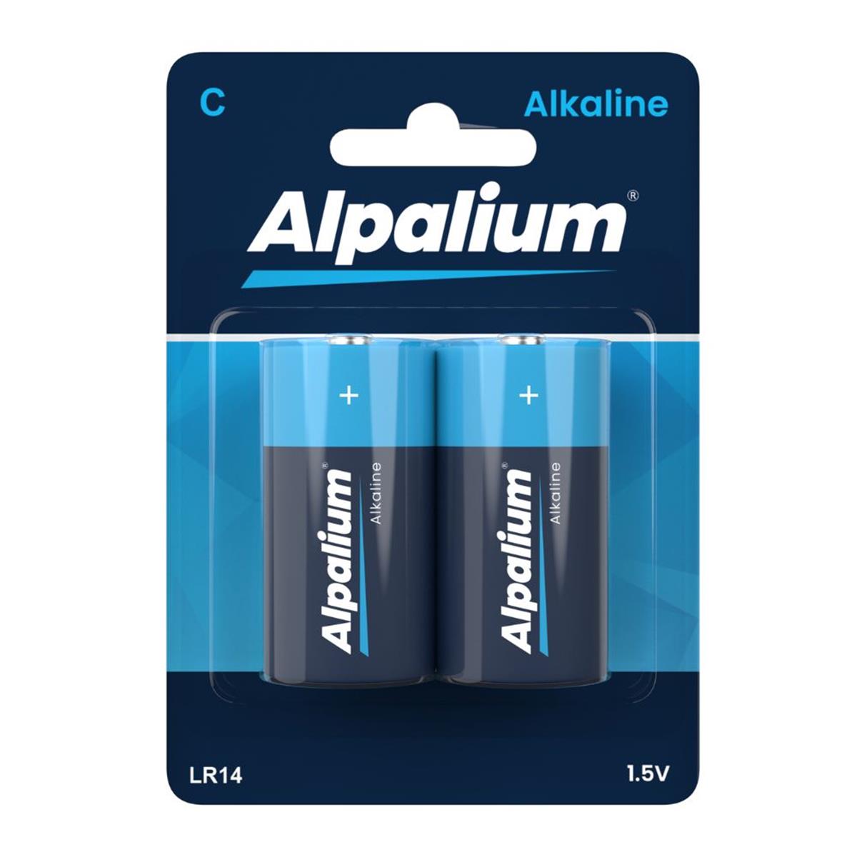 Alkaline batterij C - LR14 - 1,5V (2 stuks)