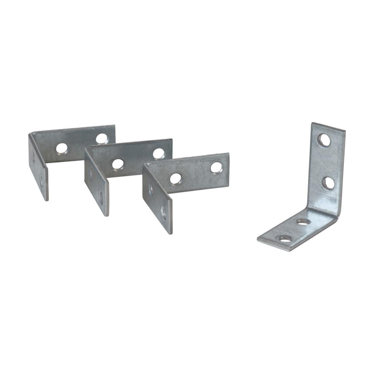 Stoelhoek - 40 mm - Verzinkt (4 stuks) Stoelhoek - 40 mm - Verzinkt (4 stuks)