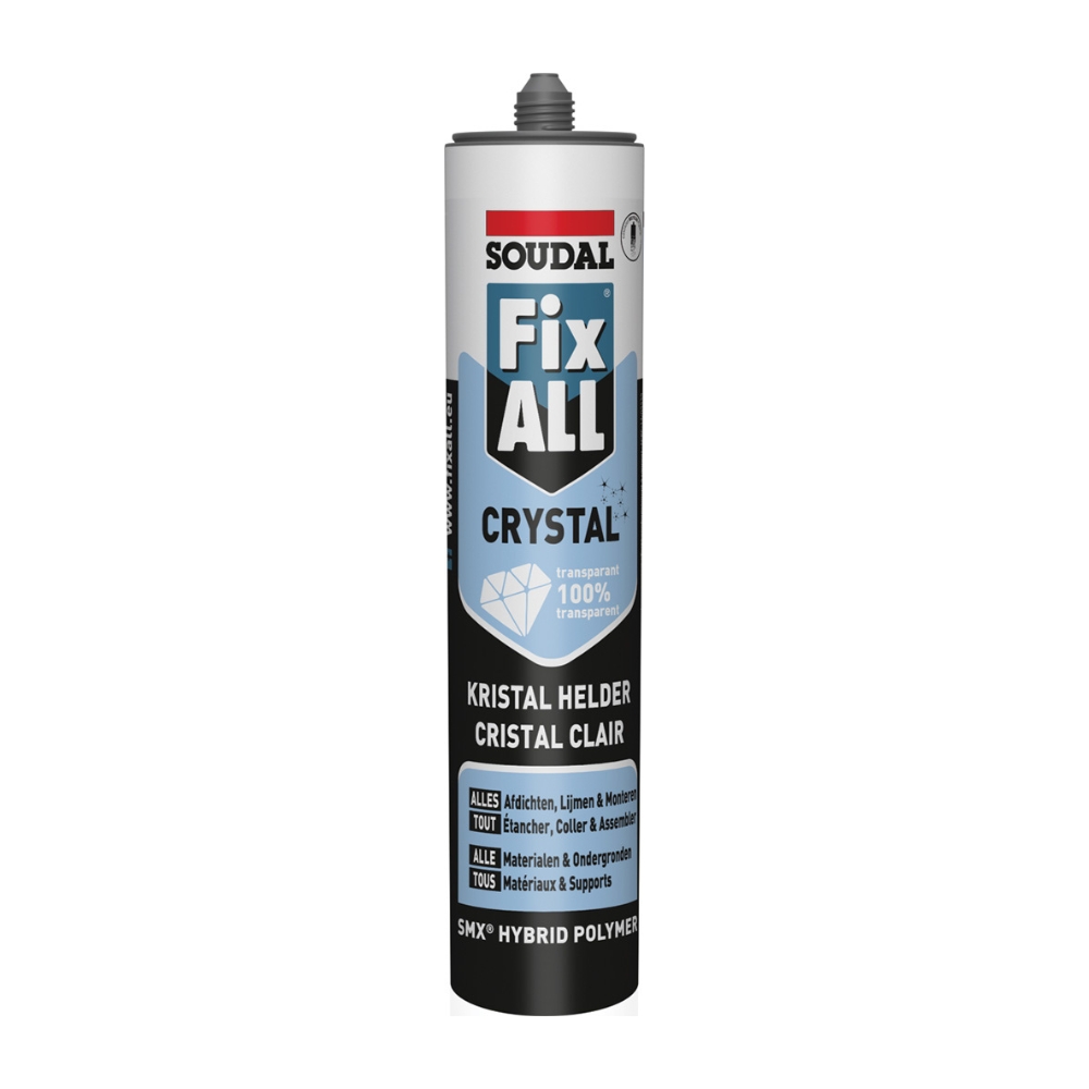 Soudal - Fix all crystal - Glashelder